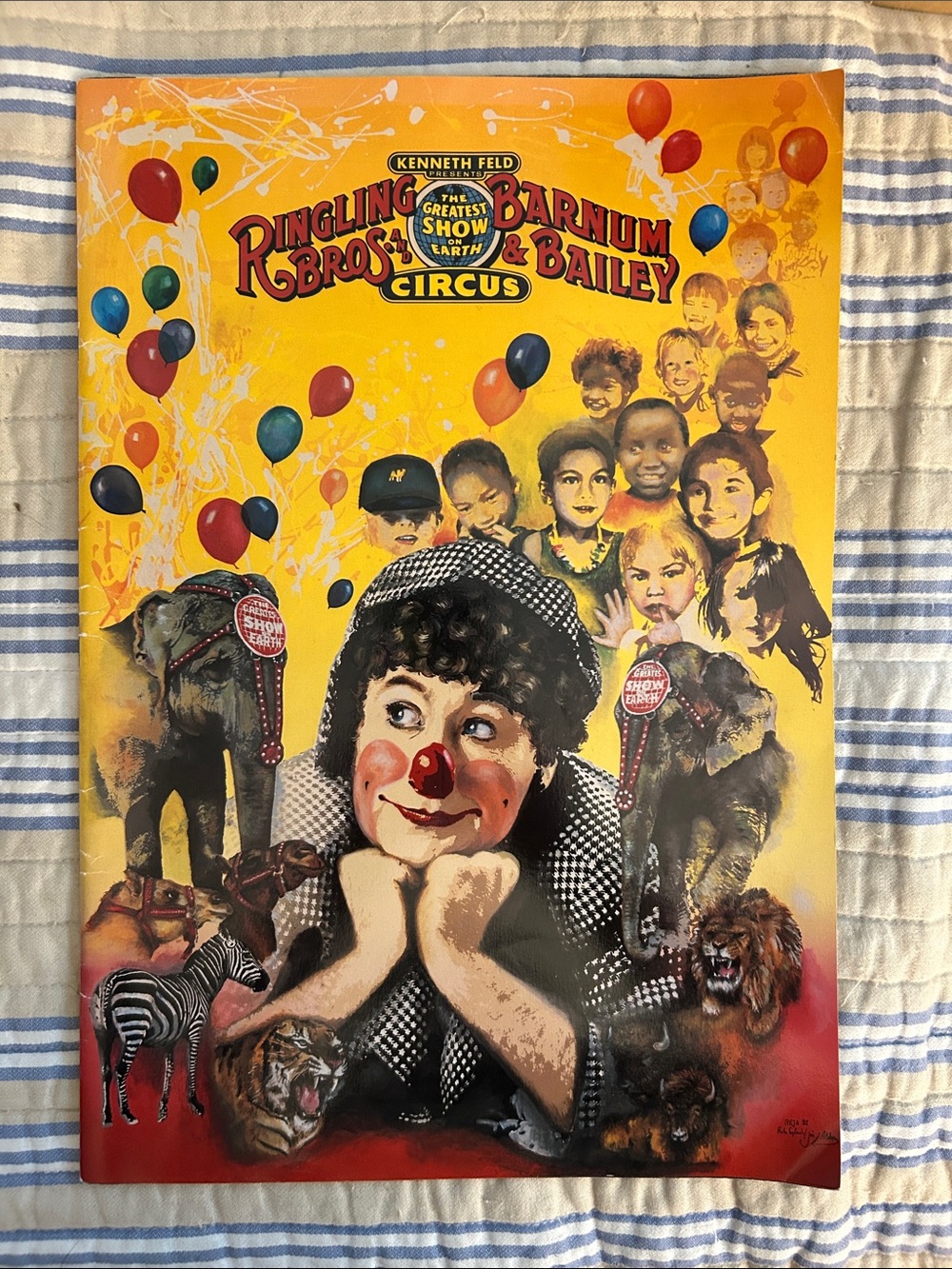 Ringling Bros. & Barnum & Bailey Circus Program  - 1993